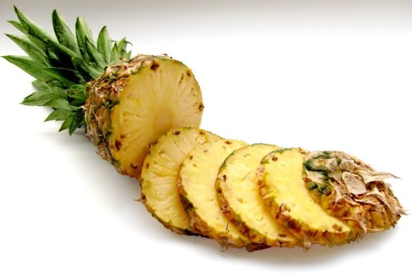 pineapple, slices, fruit